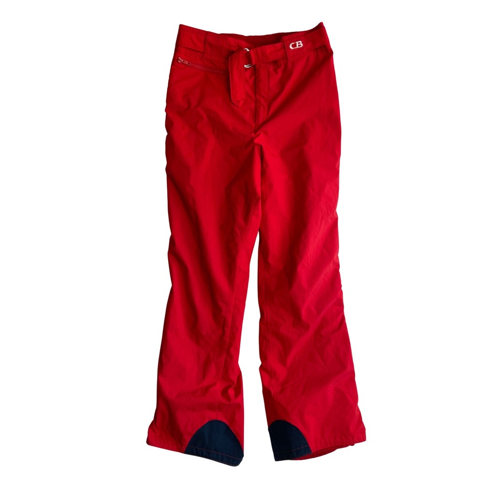 CB Sports Mens Gore-Tex Red Ski Snow Pants Winter Activewear Size 36, Fits as 32